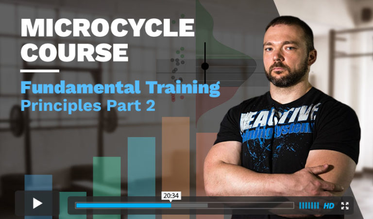 Microcycles Course: Fundamental Training Principles – Part 2 ...