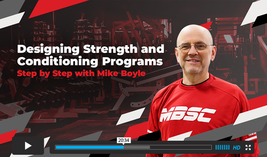 Mike Boyle Strength & Conditioning 
