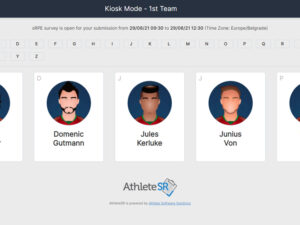 Kiosk Mode is Here – New AthelteSR Feature